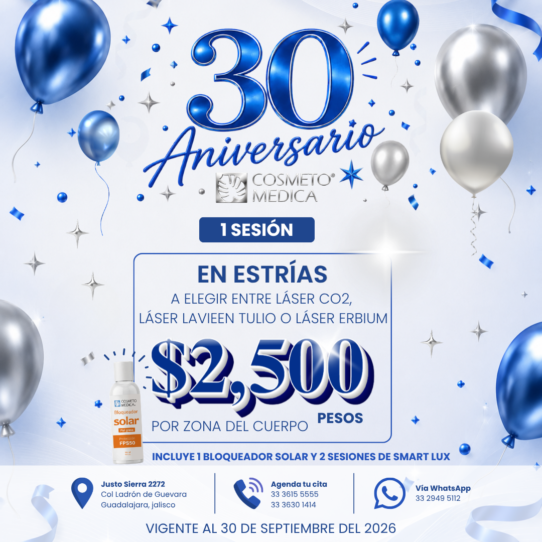Promo Láser CO2 Estrías por Zona