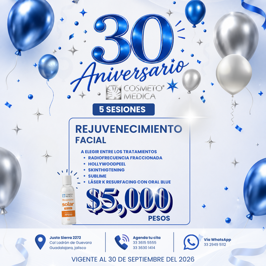 Promo Láseres rejuvenecimiento facial