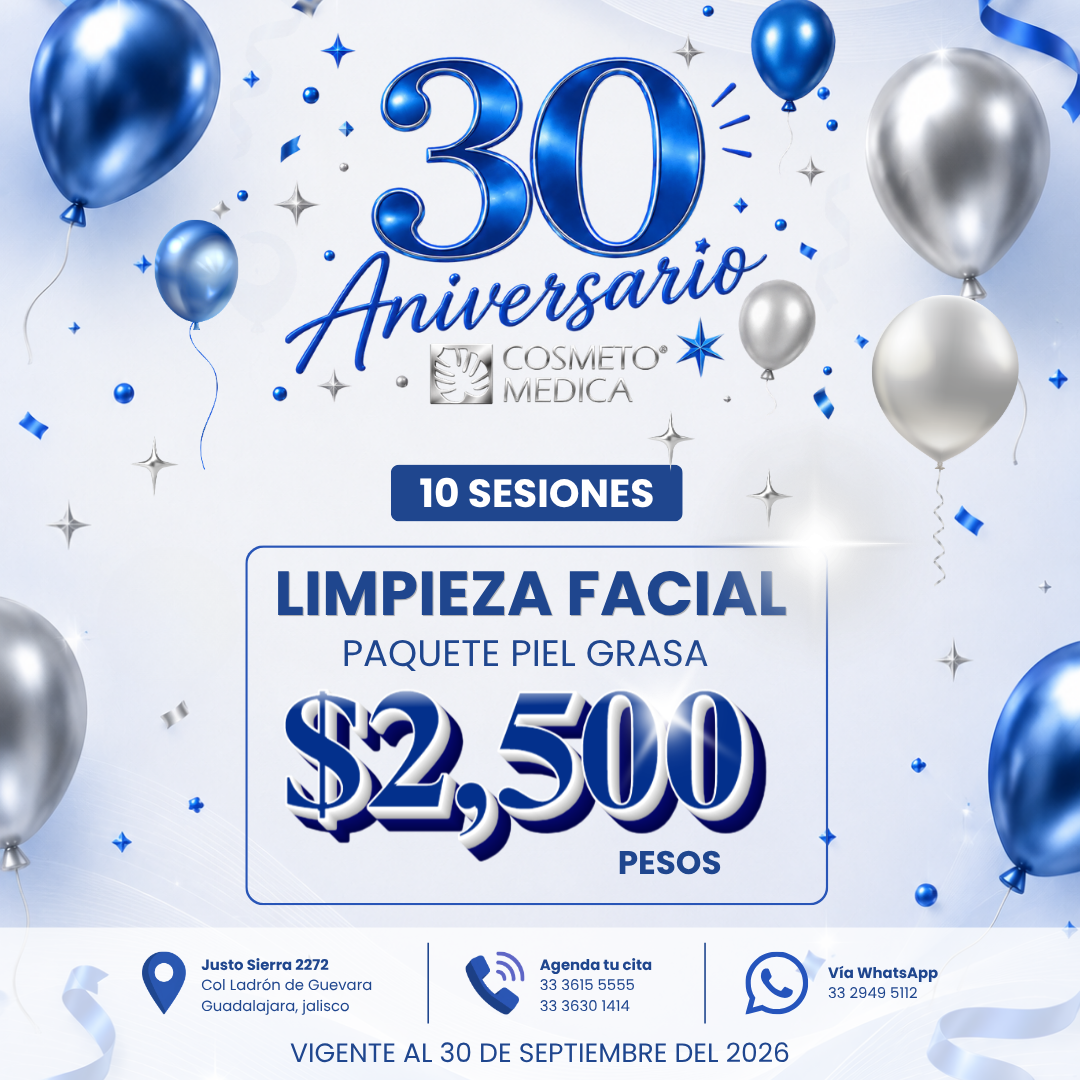 Paquete piel grasa 10 sesiones limpiezas faciales
