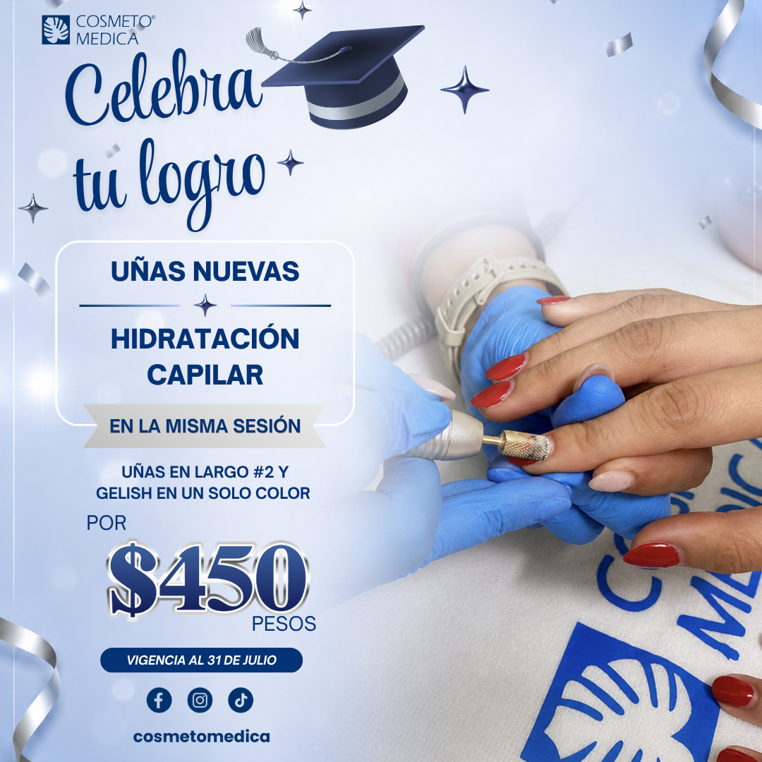 Promo Uñas Nuevas + Hidratación Capilar