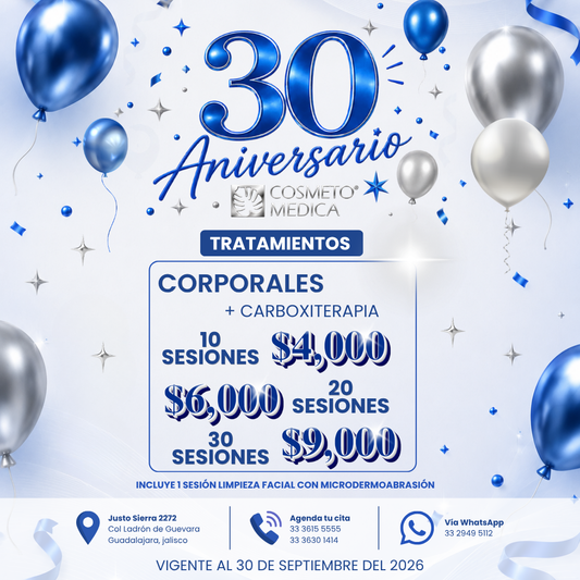 Promo Tratamientos corporales + carboxiterapia